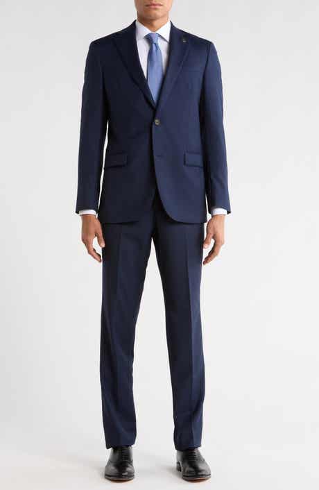 No Ordinary Joe by Ted Baker Jake Solid Wool Suit
