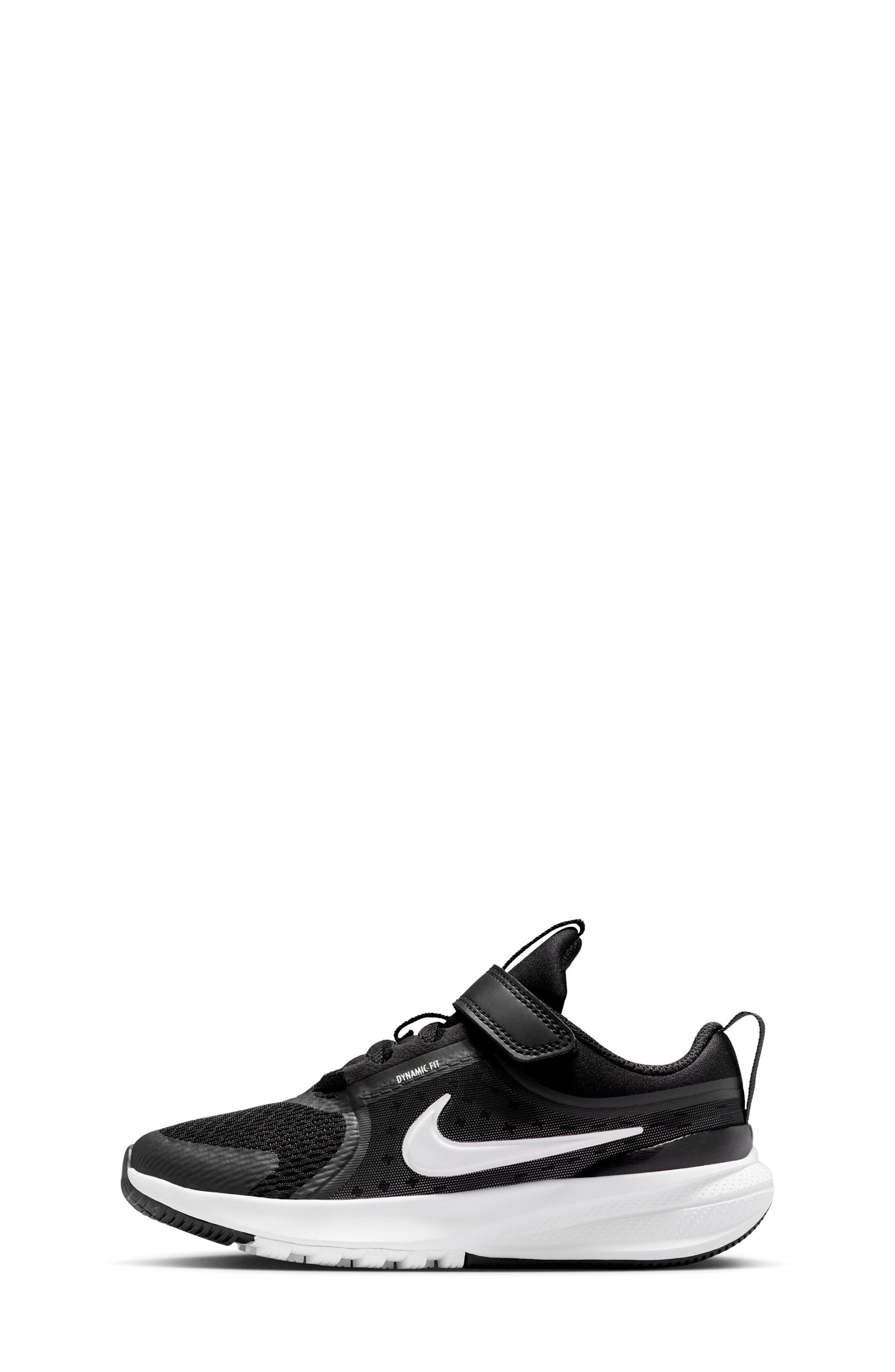 Nike Kids' Star Runner 5 Sneaker, Alternate, color, Black/ White/ White