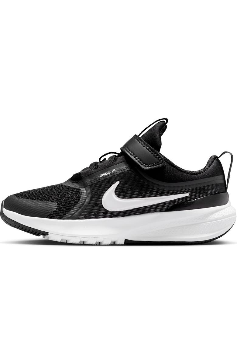 Nike Kids' Star Runner 5 Sneaker, Alternate, color, Black/ White/ White