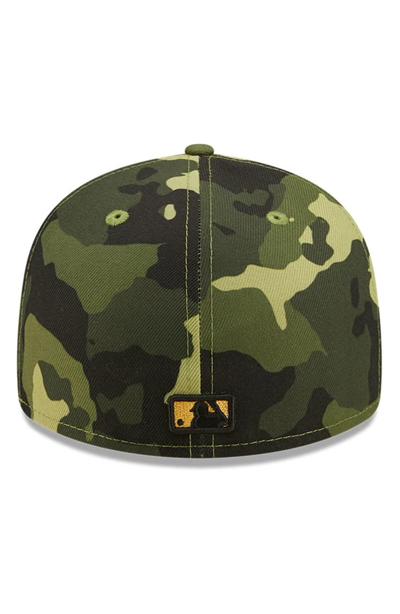 New Era Men's New Era Camo New York Mets 2022 Armed Forces Day On-Field Low Profile 59FIFTY, Alternate, color, 