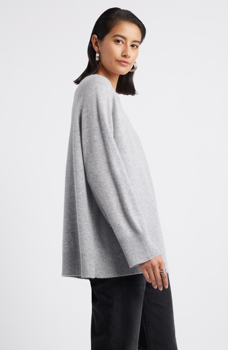 Nordstrom Relaxed Cashmere Crewneck Sweater, Alternate, color, 