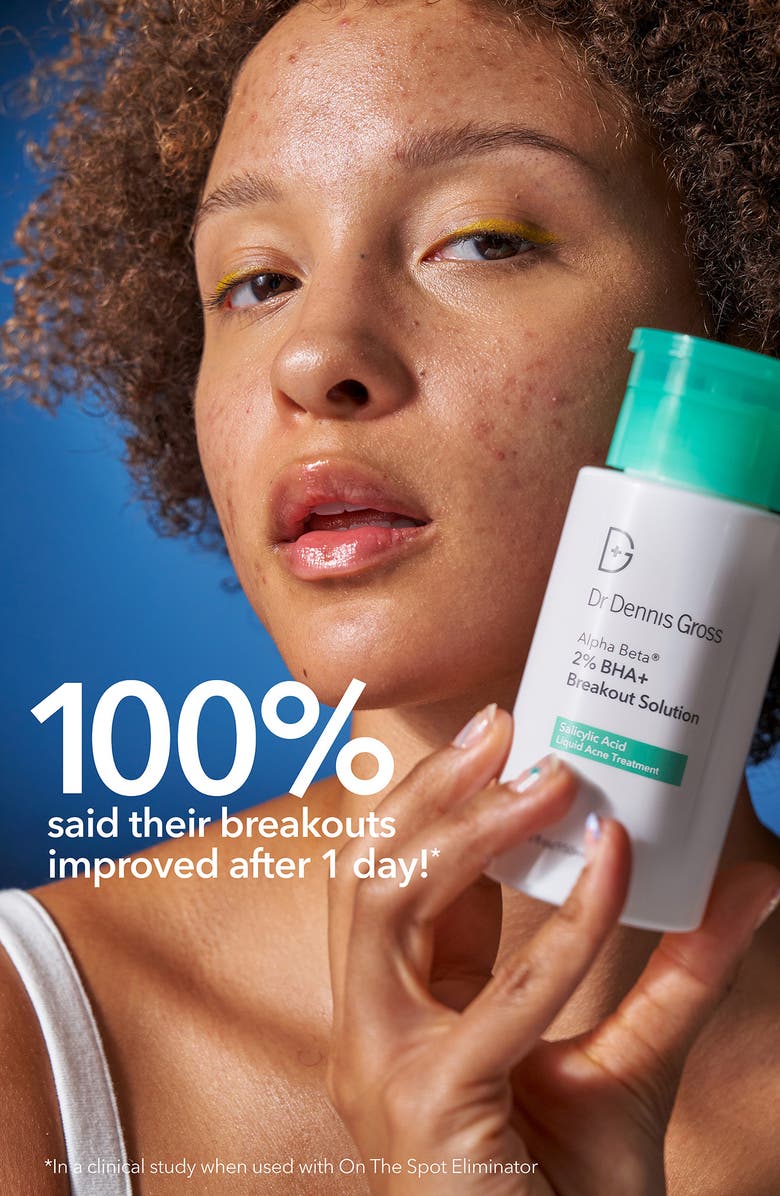 Dr. Dennis Gross Skincare Alpha Beta<sup>®</sup> 2% BHA+ Breakout Solution, Alternate, color, 