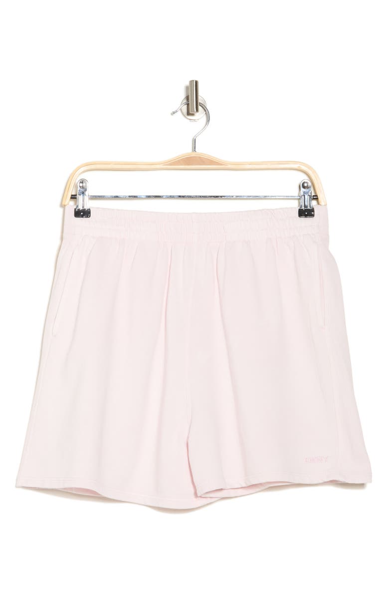 DKNY Rib Mix Cotton Shorts, Alternate, color,