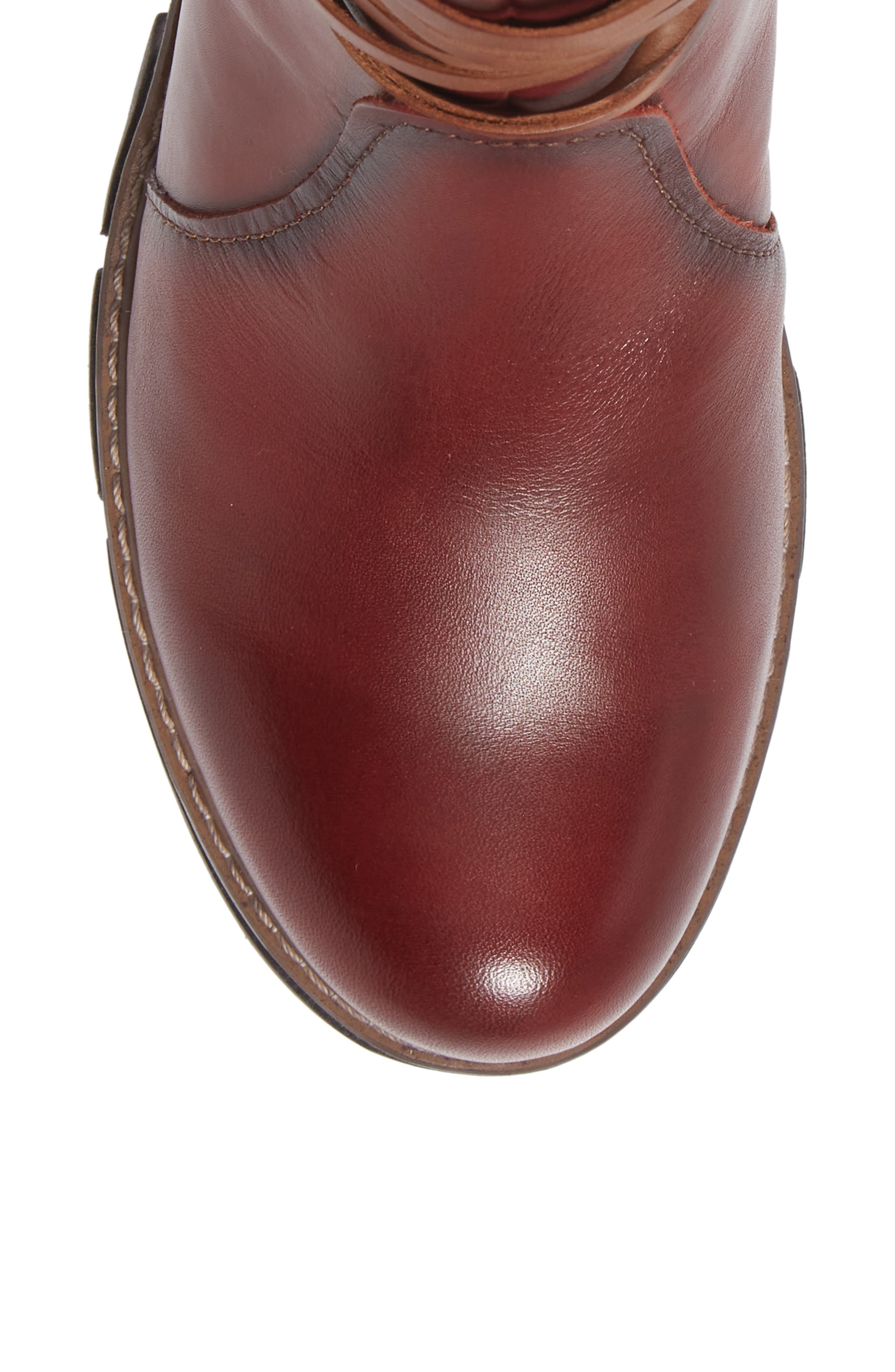 San Sebastia Leather Boot, Alternate, color, ARCILLA