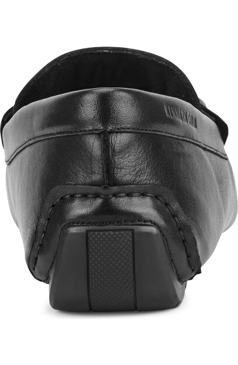 Kenneth Cole New York Theme Bit Moc Toe Driving Loafer, Alternate, color, Black