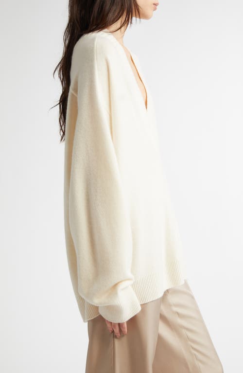 LOULOU STUDIO LOULOU DE SAISON SAGE CASHMERE V-NECK SWEATER