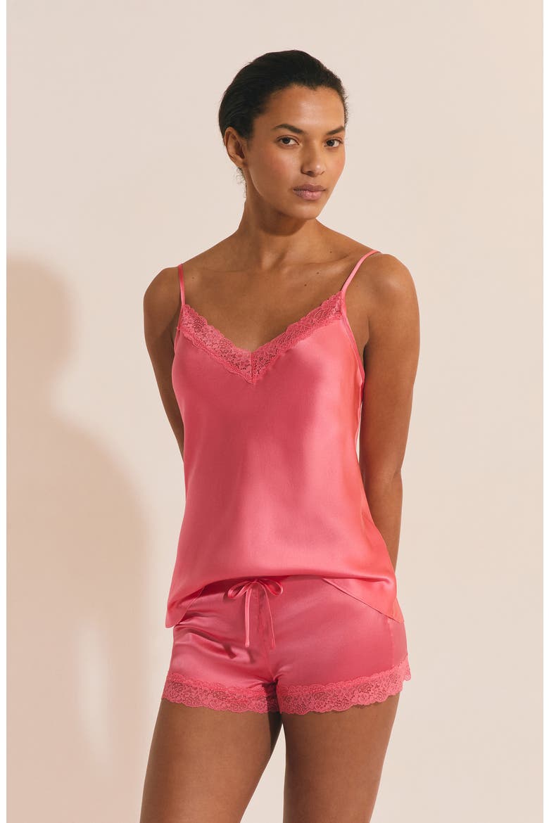 Milky Silk Camisole, Alternate, color, VERMILION