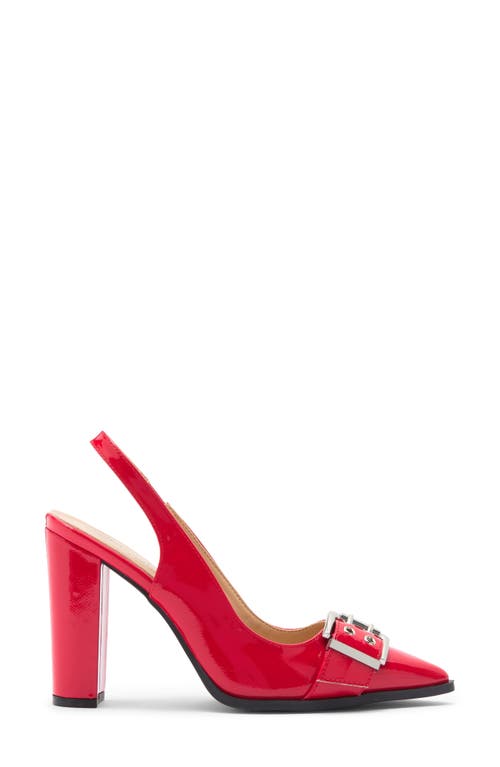 Wild Diva Lounge Amore Slingback Pump In Red