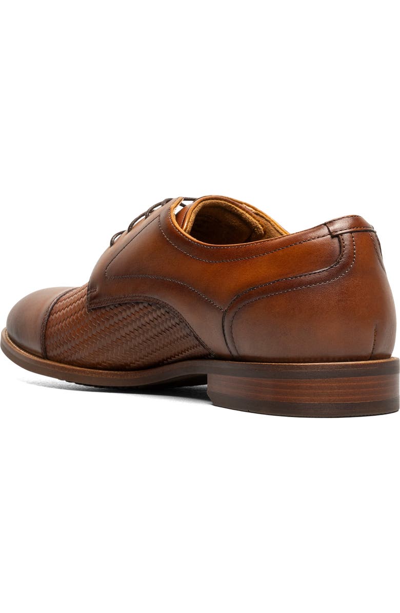 Florsheim Rucci Cap Toe Derby, Alternate, color, Cognac