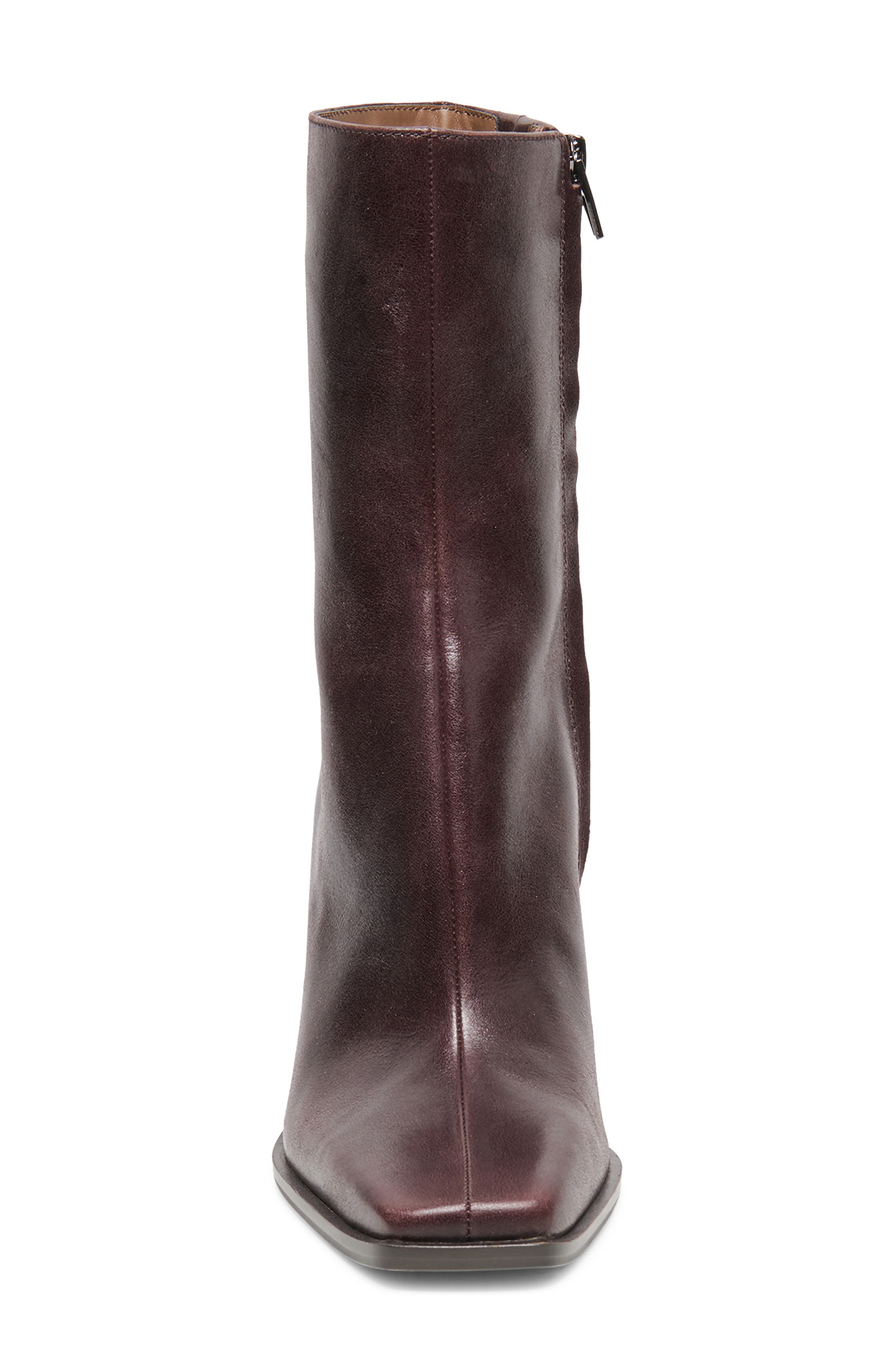 Kimi Leather Boot, Alternate, color, BLACKBERRY LEATHER