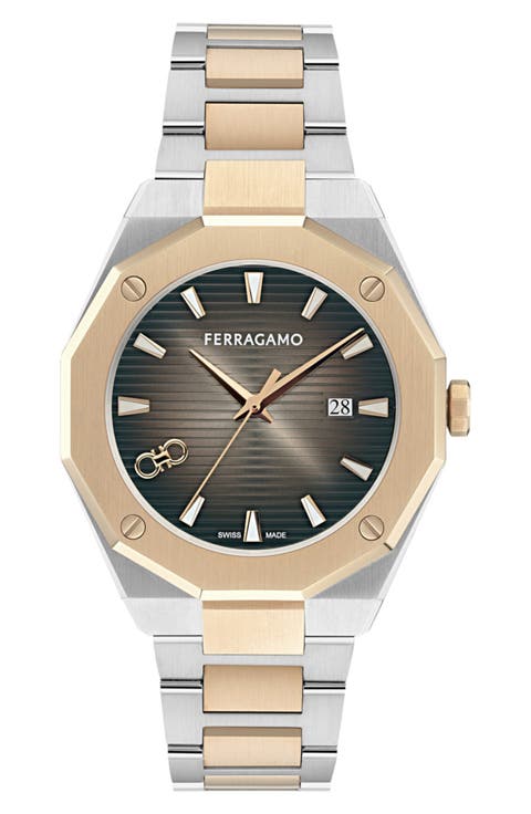 Edge Bracelet Watch, 40mm