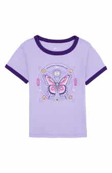 Kids' Schematics Graphic Ringer Baby Tee