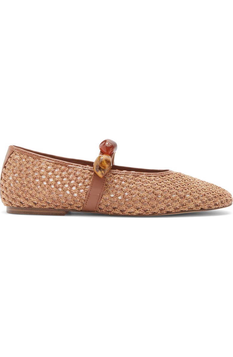 Steve Madden Poppin Flat, Alternate, color, Brown Raffia
