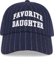 Favorite Daughter The Collegiate Stripe Baseball Cap