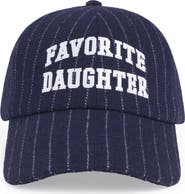 Favorite Daughter The Collegiate Stripe Baseball Cap
