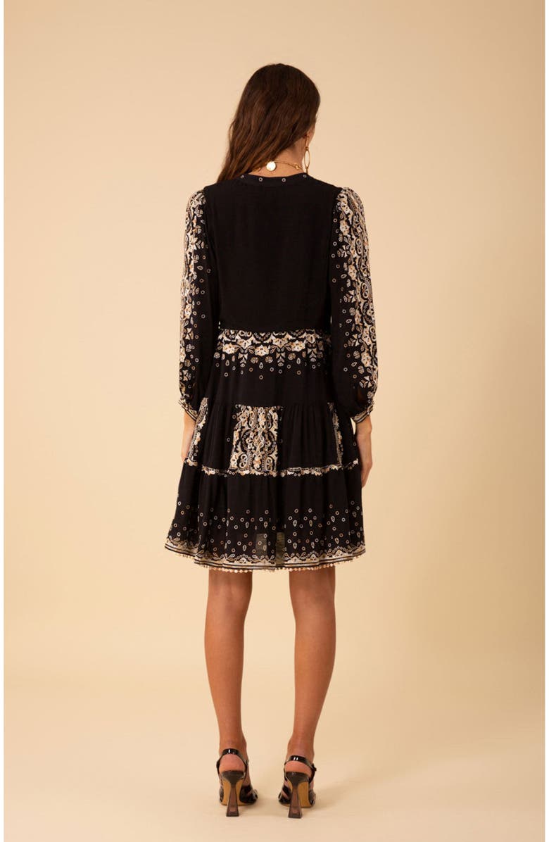 Hale Bob Emery Embroidered Dress, Alternate, color,