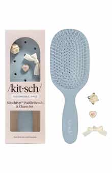 Kitsch Pop™ Paddle Brush & Charm Set