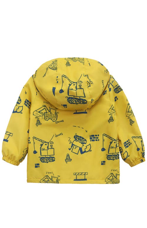 Rokka&rolla Toddler Lightweight Fleece Lined Jacket In Yellow