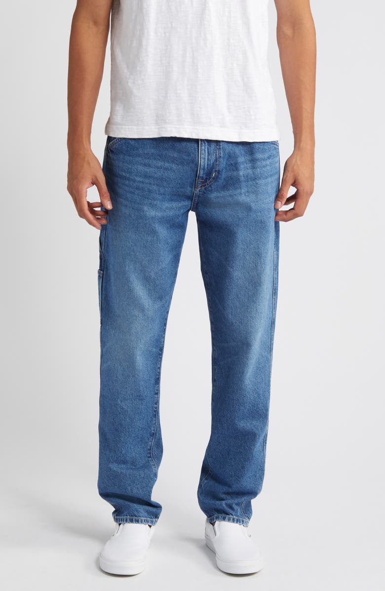 AG Wells Relaxed Tapered Carpenter Jeans, Main, color, Sunset Point