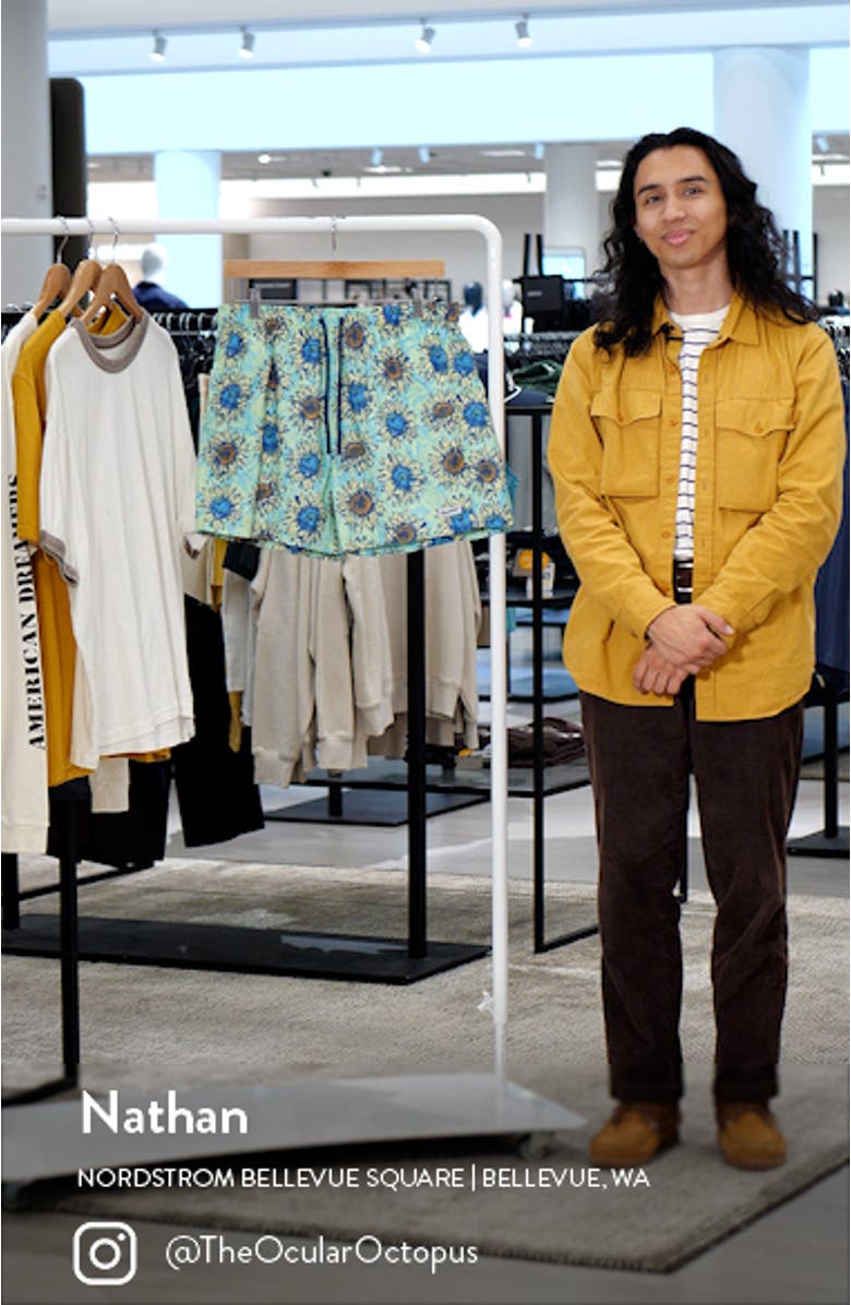 Helianthus Swim Trunks, sales video thumbnail