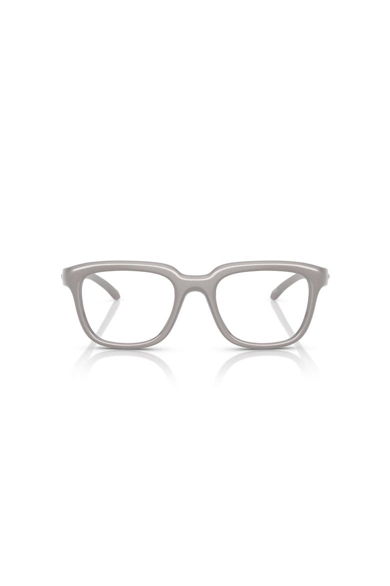 51mm Square optical glasses, Alternate, color, Grey