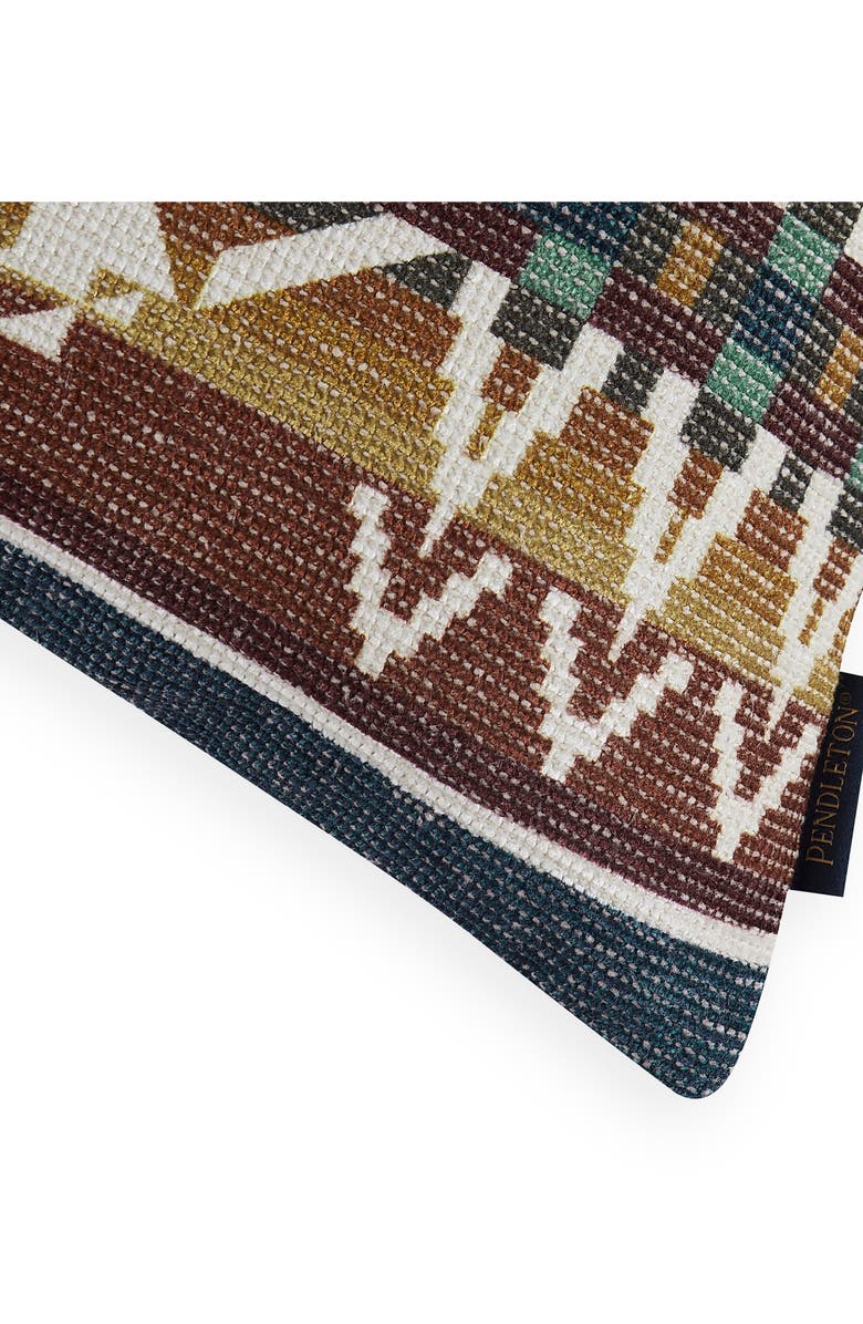 Pendleton Beacon Rock Bolster Accent Pillow, Alternate, color, Navy