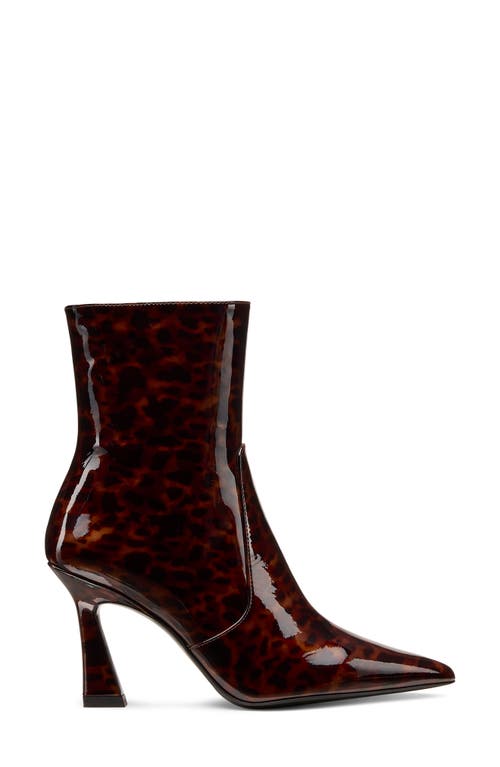 Stuart Weitzman Vinnie 85 Zip Bootie In Brown