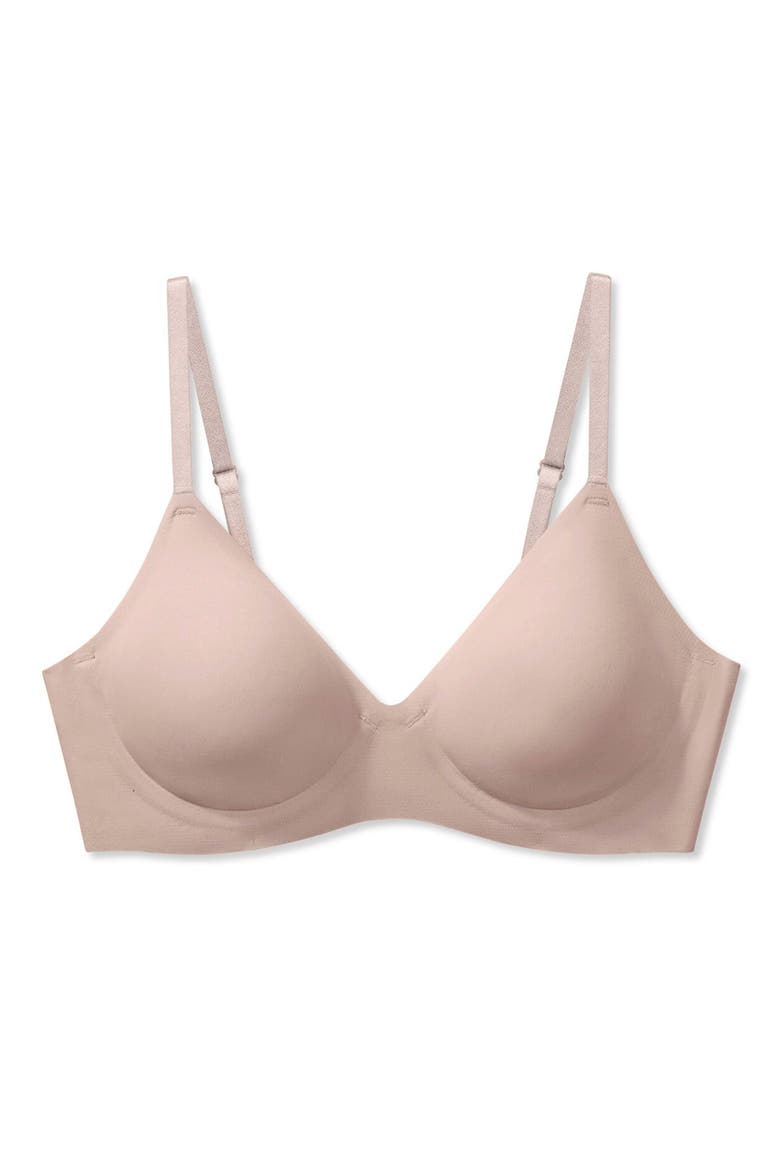 True Body Flexible Underwire Support Bralette, Alternate, color, FAWN