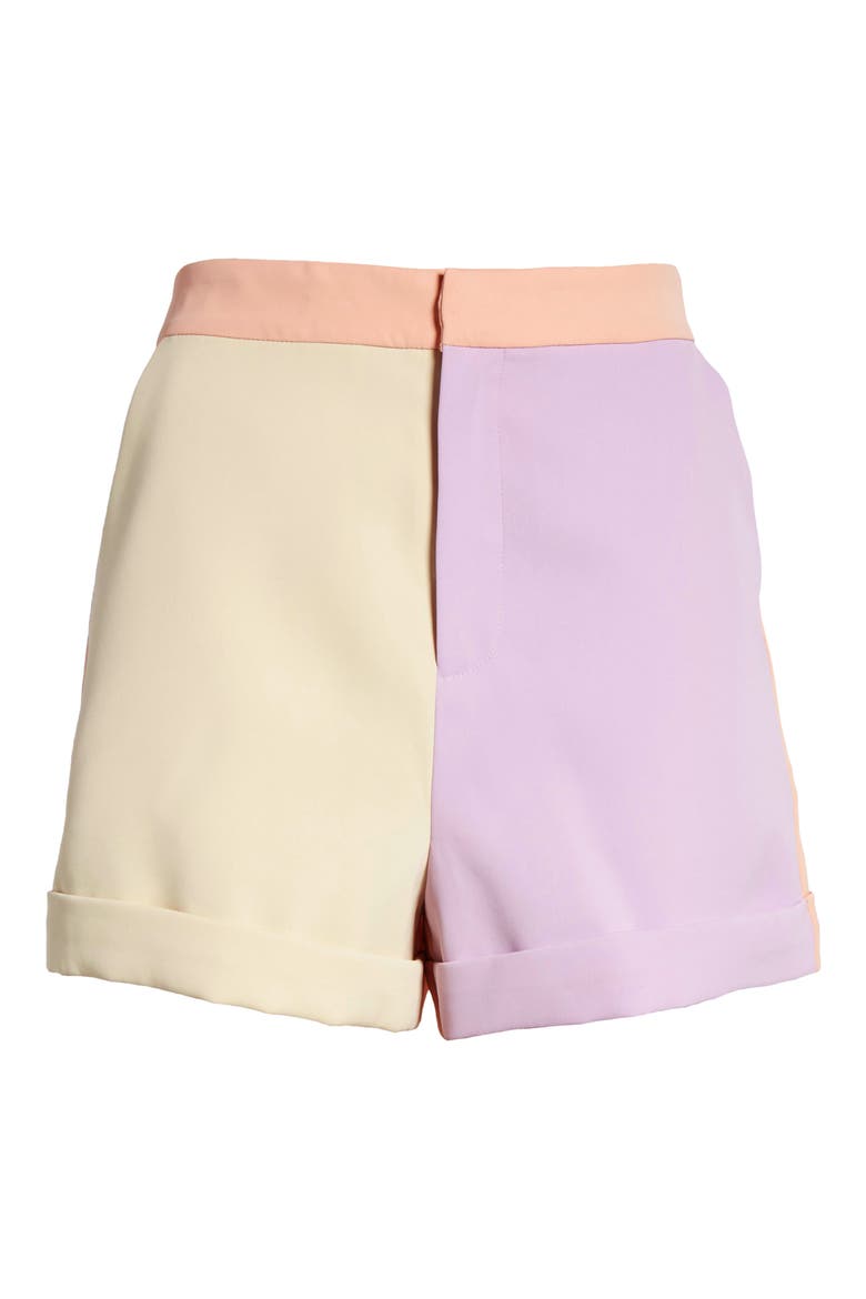 Colorblock Shorts, Alternate, color, MULTI