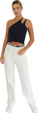 Belle & Bloom Symphony Double Strap Knit Crop