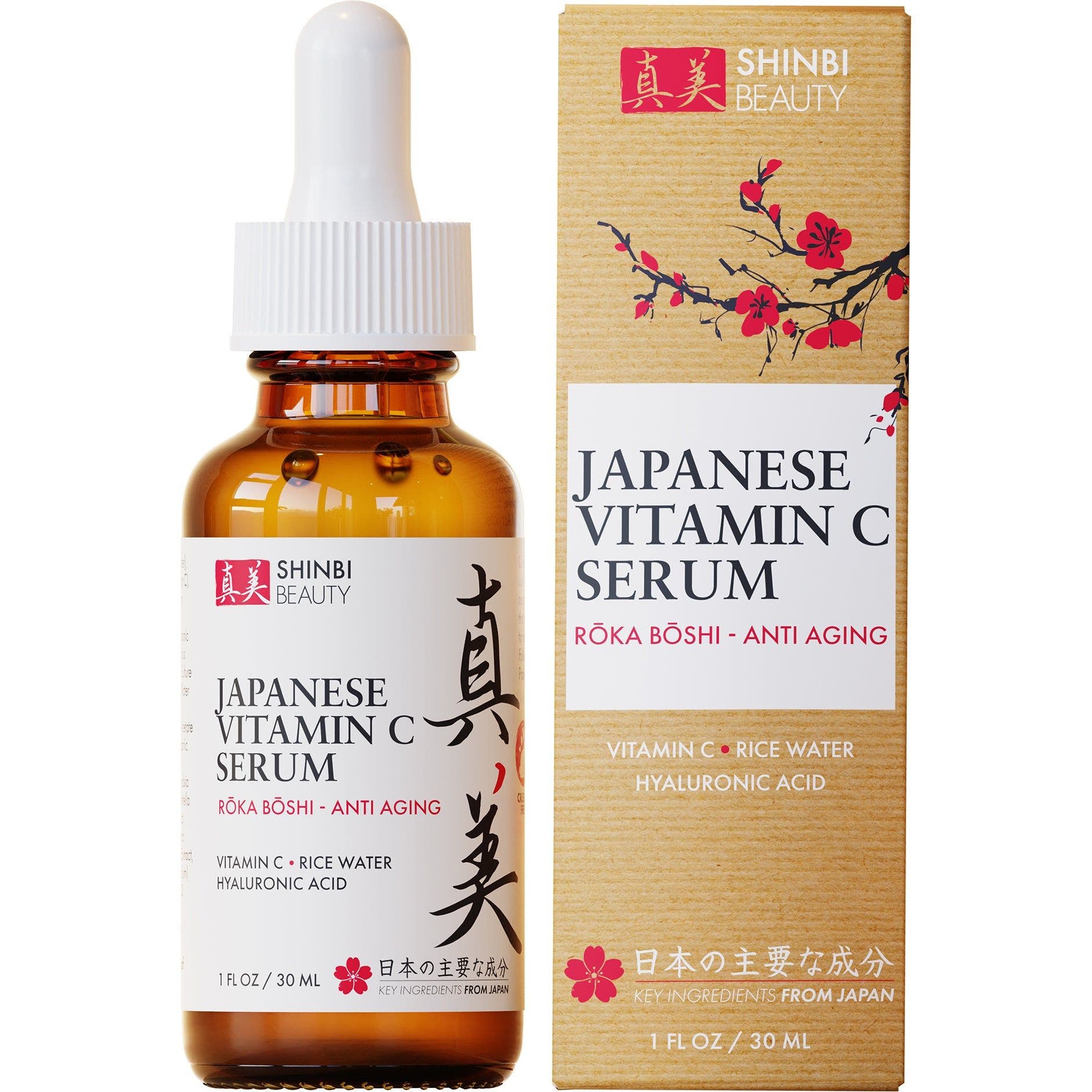 Shinbi Beauty Japanese Vitamin C Serum in Clear 
