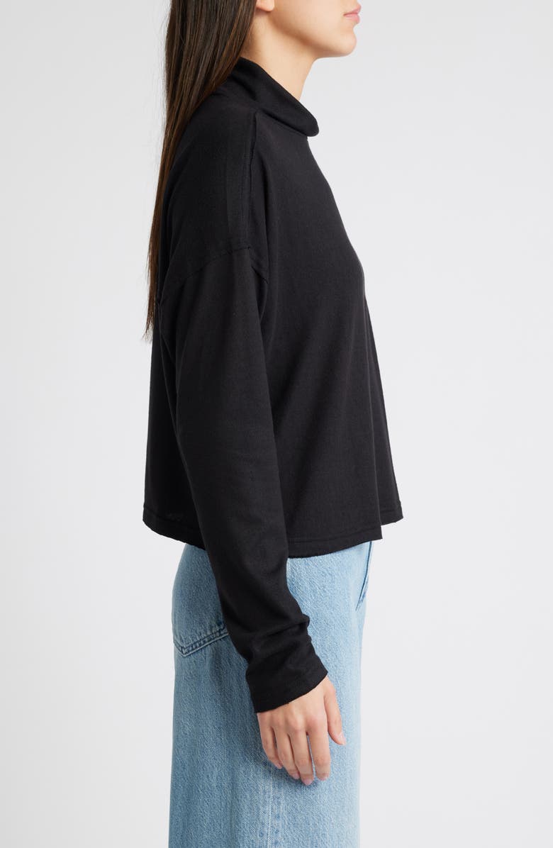 Treasure & Bond Mock Neck Long Sleeve Top, Alternate, color, 
