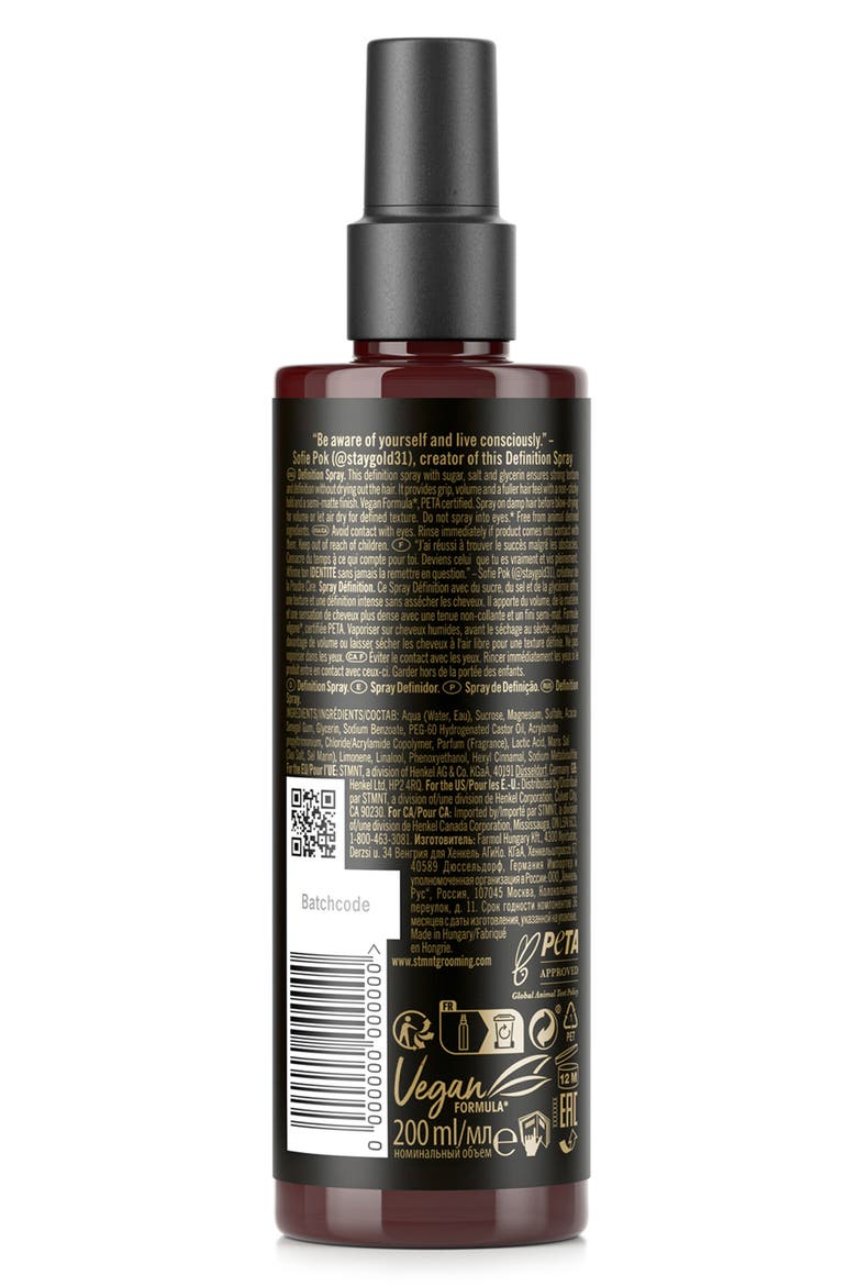 Definition Spray, Alternate, color, NO COLOR