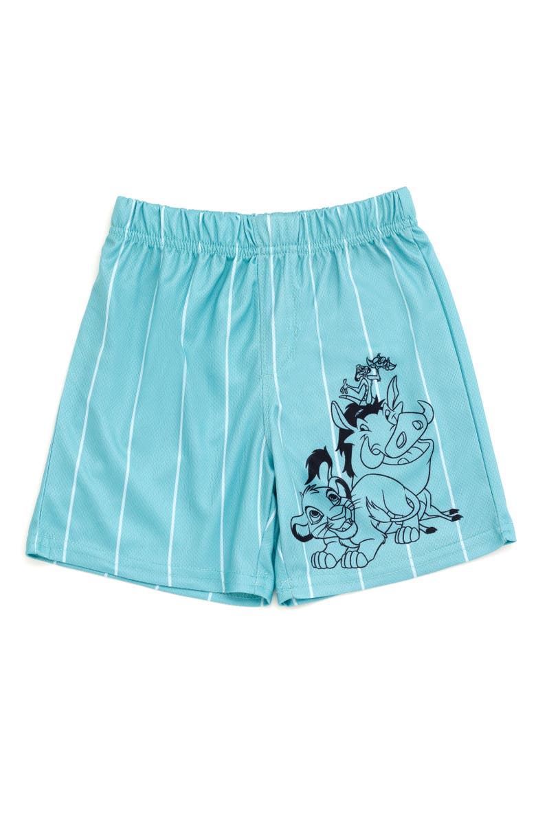 Disney Athletic Tank Top & Shorts Set, Alternate, color, Lion King Green