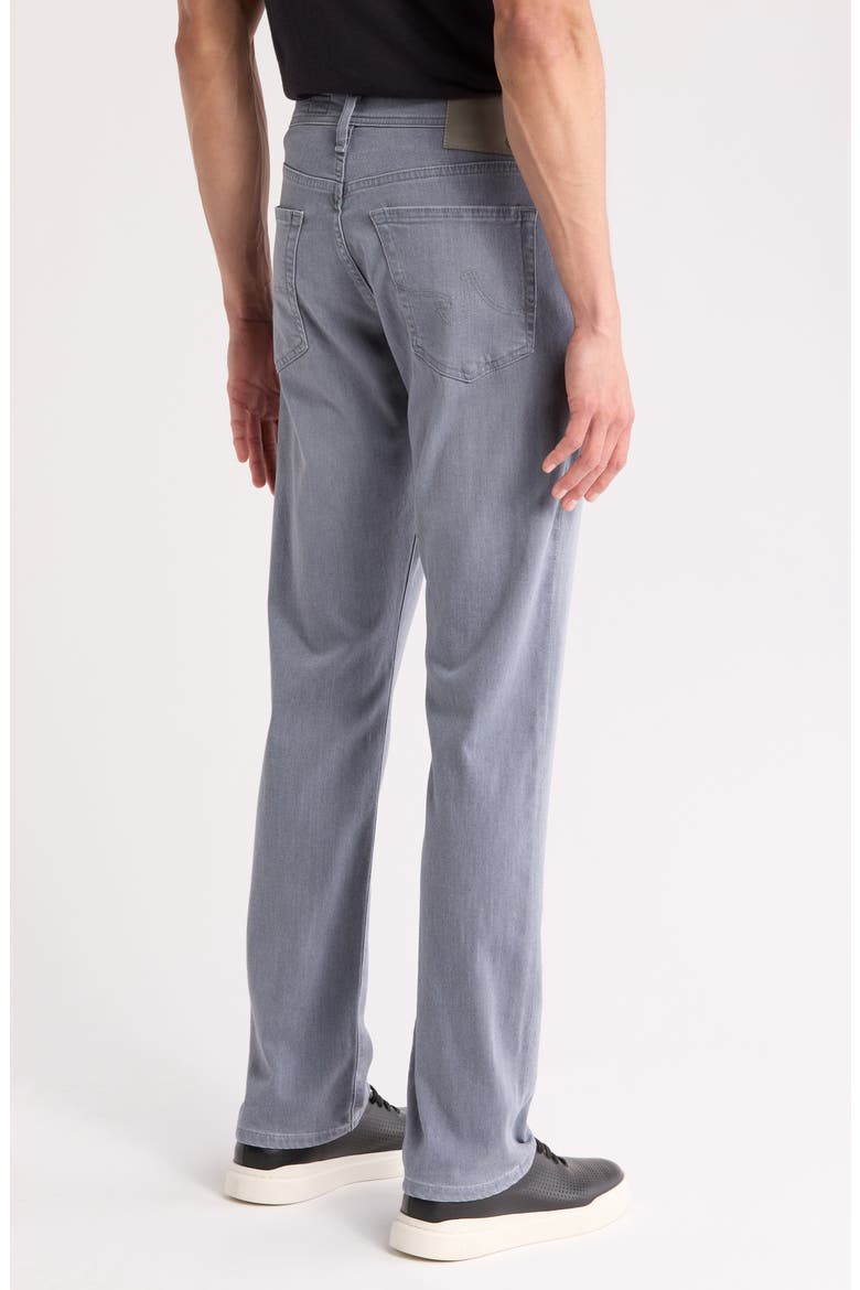Everett Slim Straight Jeans, Alternate, color, CANYON SMOKE