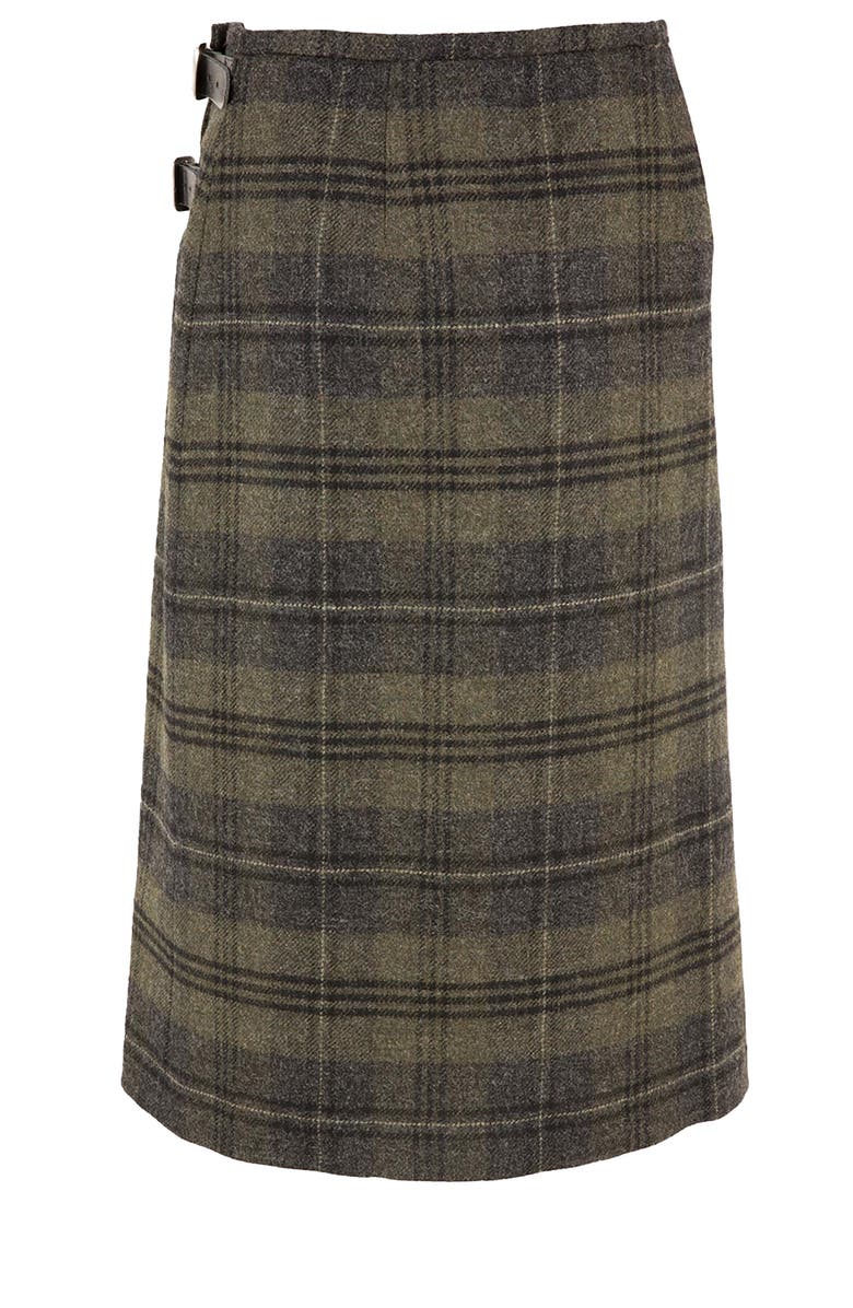 Celtic & Co. Midi Celt Kilt Plaid Skirt, Alternate, color, Cairngorm Heath