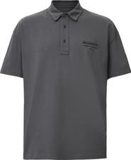 AllSaints Xander Logo Graphic Polo