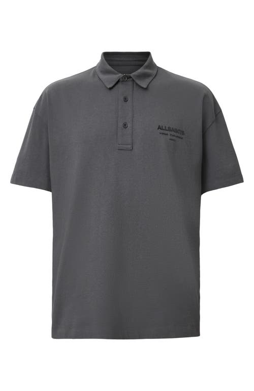 Allsaints Xander Oversized Polo Shirt