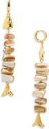 FRASIER STERLING Fresh Catch Fish Linear Drop Earrings