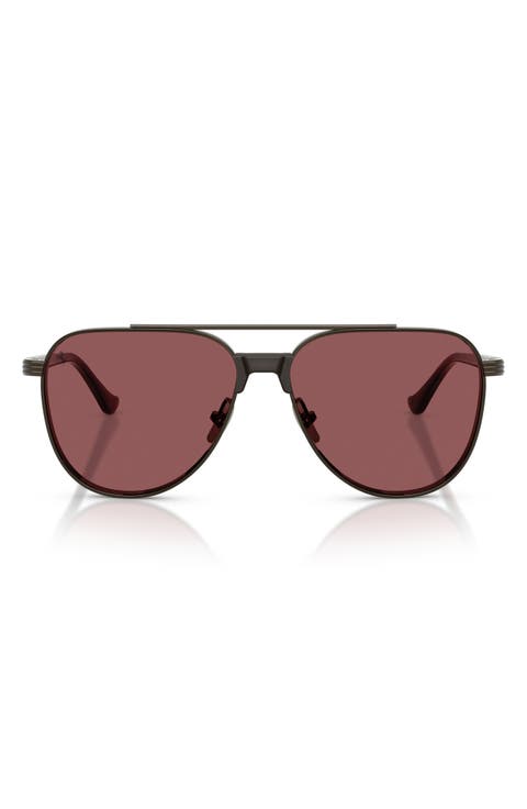 59mm Pilot Sunglasses