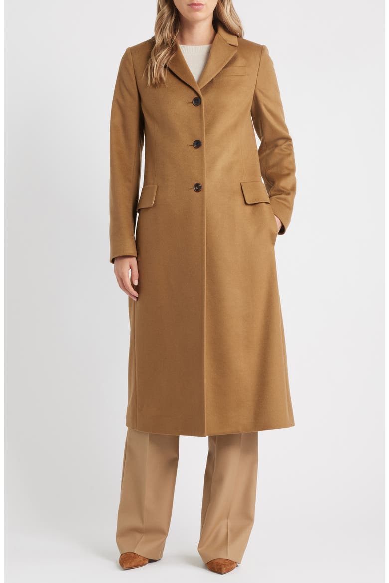 Kate Cashmere Coat, Main, color, VICUNA