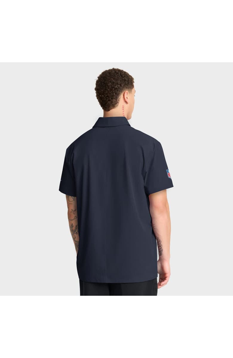 Nike Men's Nike Navy Chicago Bears Sideline City Pride Woven Performance Polo, Alternate, color, Navy