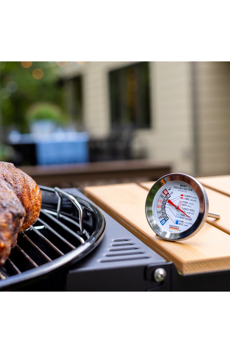 Maverick Large Dial Meat Thermometer, Alternate, color, Silver