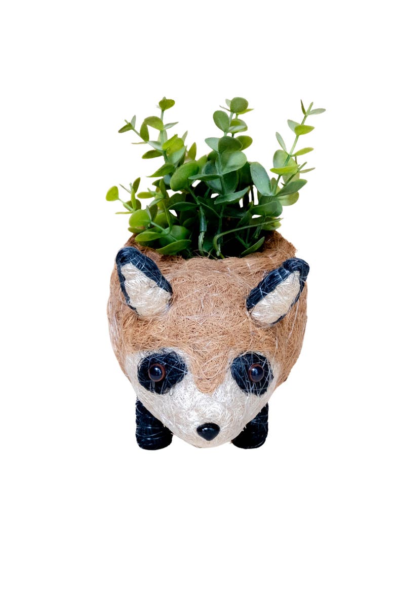 LIKHA Woodland Animal Coco Coir Planters, Alternate, color, Natural Brown