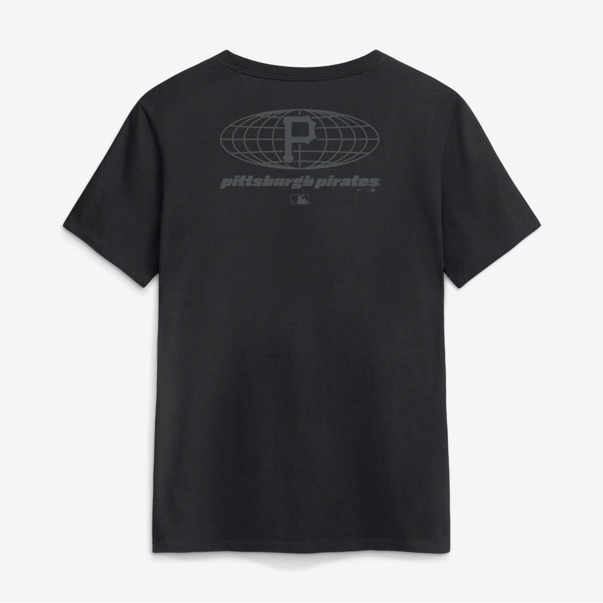 Nike Women's Nike Black Pittsburgh Pirates Globe Logo T-Shirt (Women ...
