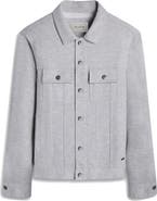 Bugatchi Knit Trucker Jacket