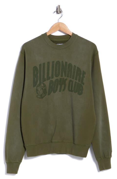 Curve Logo Faded Sweatshirt