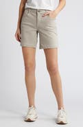 Wit & Wisdom 'Ab'Solution Mid Length Stretch Twill Shorts