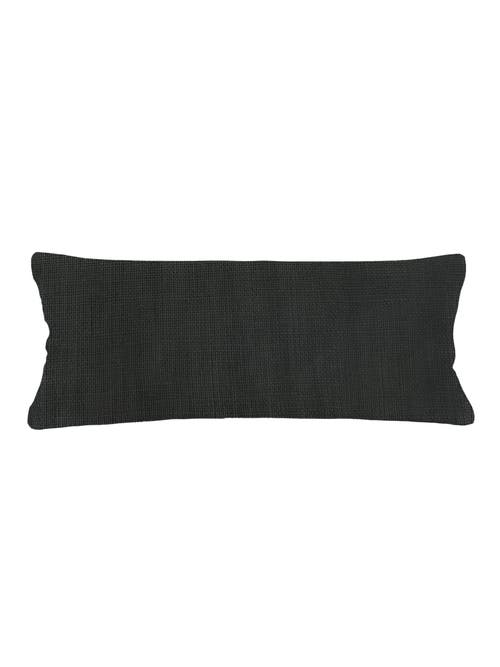 Anaya So Soft Linen Body Pillow Cover Only In Black