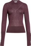 Rabanne Wool & Silk Crewneck Sweater